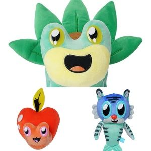 Lot of 3 Manhattan Toy Company stuffed animals.